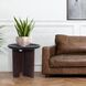 Bollack 24 X 23.75 inch Brown and Black Side Table