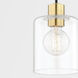 Neko 1 Light 5.5 inch Aged Brass Pendant Ceiling Light