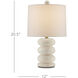 Girault 20.5 inch 150 watt Natural Table Lamp Portable Light