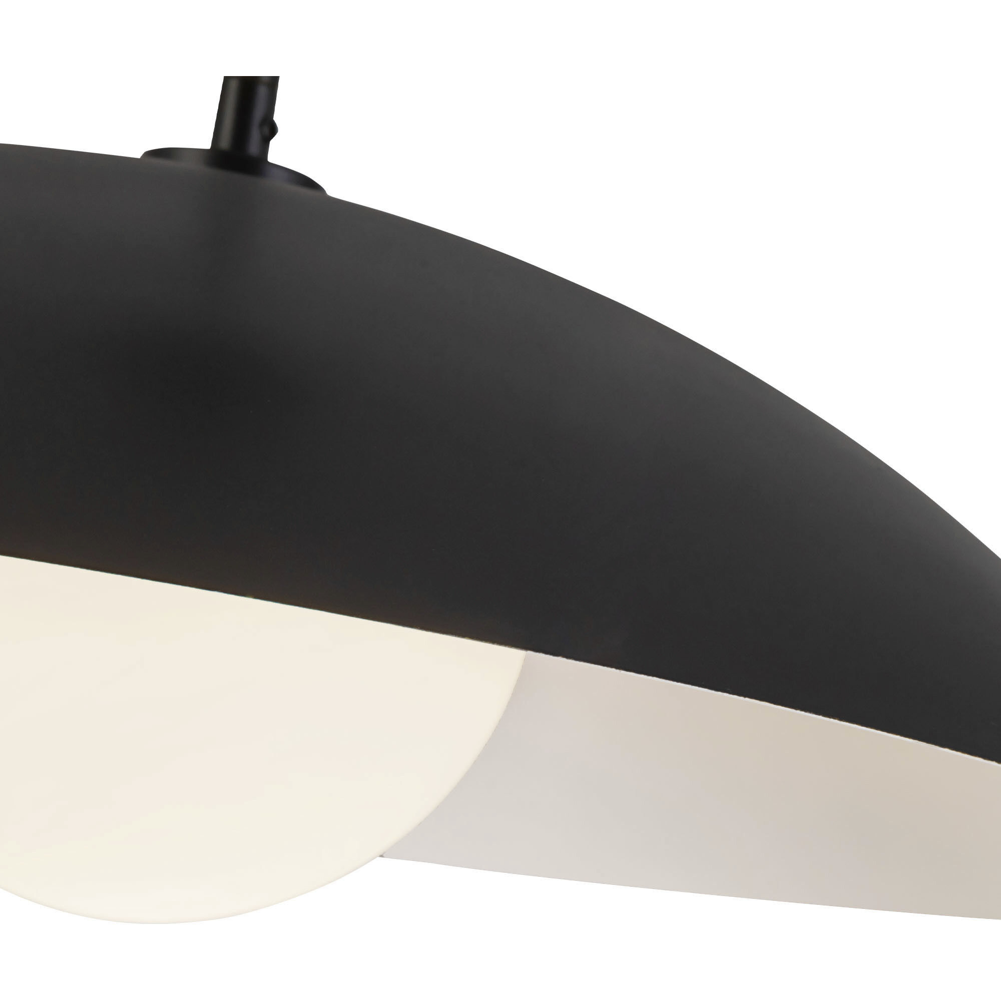 Regent 1 Light 19 inch Black Pendant Ceiling Light
