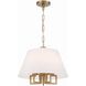 Westwood 5 Light 16 inch Vibrant Gold Pendant Ceiling Light