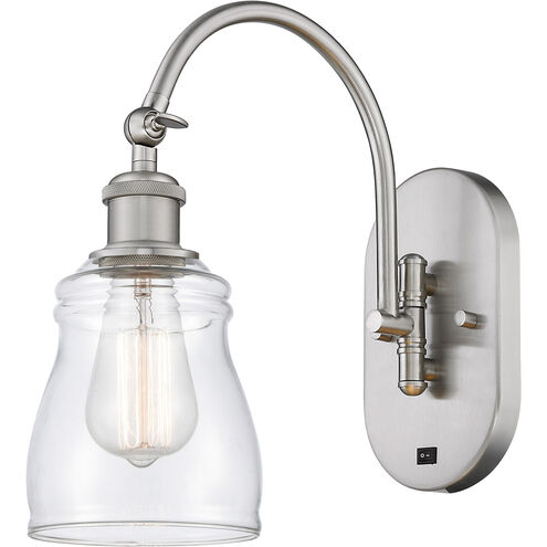 Ballston Ellery 1 Light 5 inch Brushed Satin Nickel Sconce Wall Light