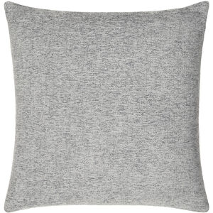Zunaira 22 X 22 inch Sterling Grey/Silver/Grey/Off-White Accent Pillow