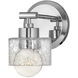 Maeve LED 7 inch Chrome Vanity Light Wall Light