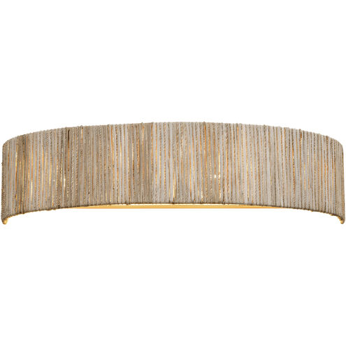 Jacob's Ladder 4 Light 33 inch French Gold Vanity Light Wall Light, Smithsonian Collaboration