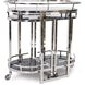 Carter Silver Bar Cart