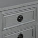 Barrett 23.5 X 11.75 inch Carbon Gray and Black Console Table