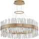Canada LED 32 inch Gold LED Chandelier Ceiling Light