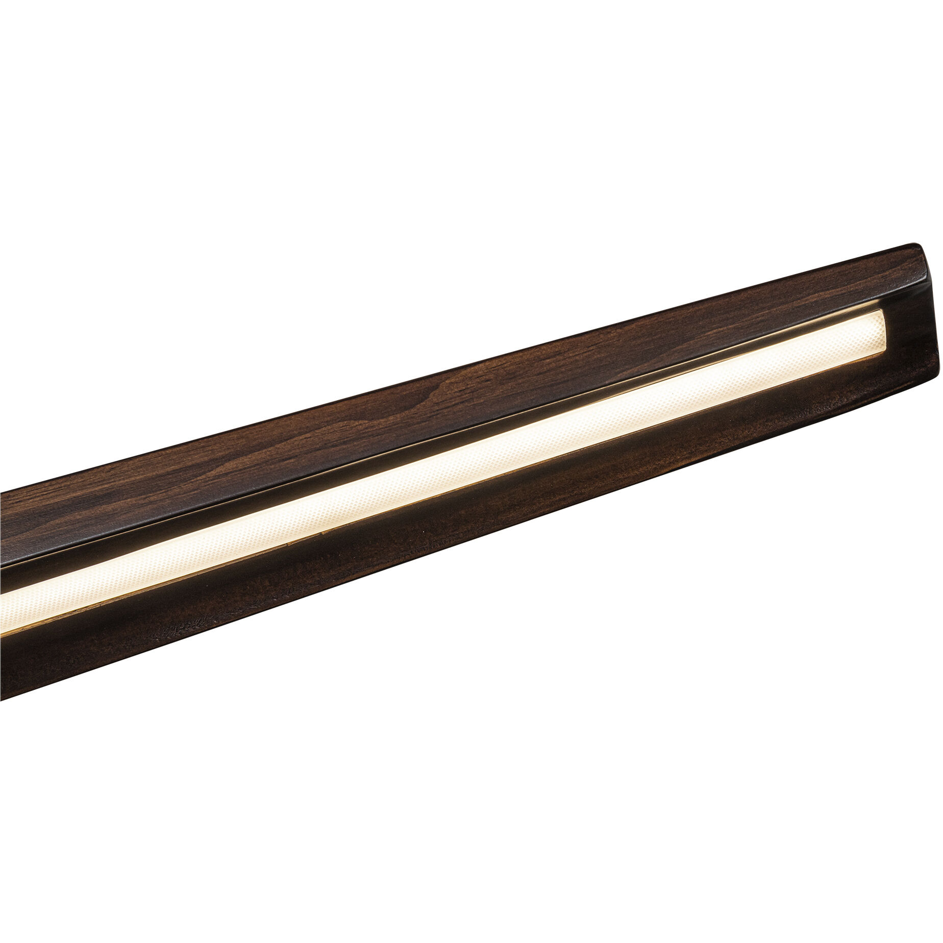 Dakota LED 47.25 inch Walnut Linear Pendant Ceiling Light
