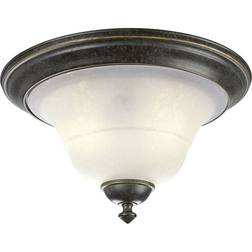 Melbourne 2 Light 14 inch Espresso Close-to-Ceiling Ceiling Light