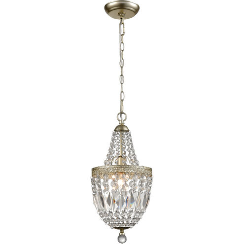 Morley 1 Light 8 inch Champagne Gold Mini Pendant Ceiling Light