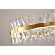Canada LED 32 inch Gold LED Chandelier Ceiling Light
