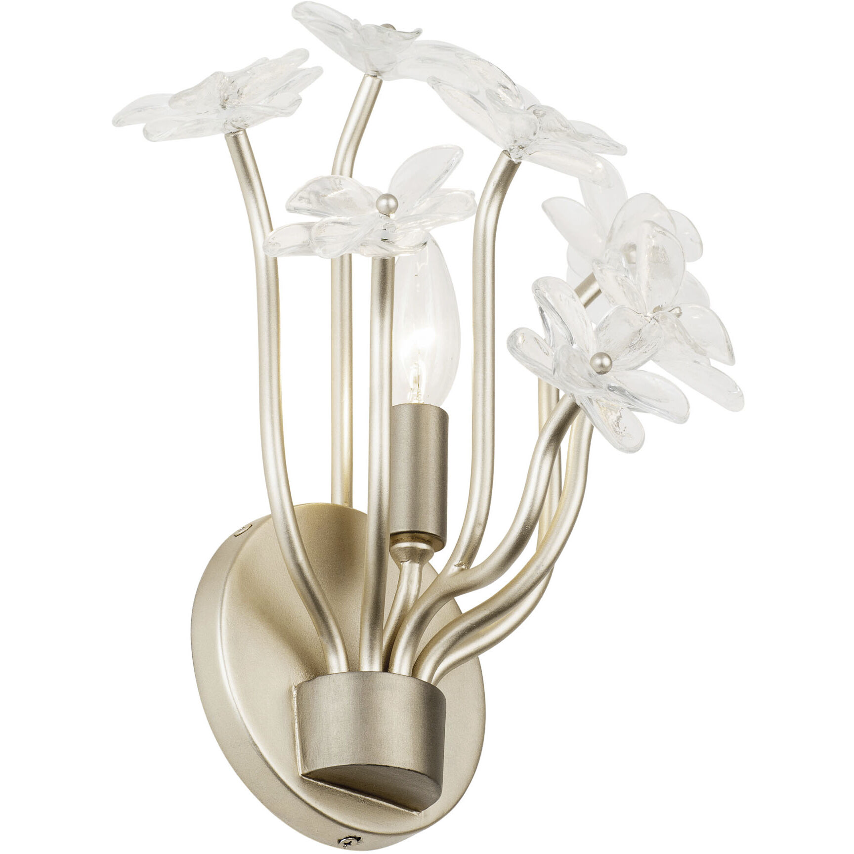 Wildflower 1 Light 10 inch Gold Dust/Artifact Wall Sconce Wall Light, Smithsonian Collaboration
