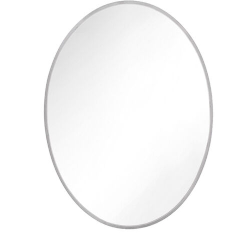 Kit 36 X 24 inch Satin Nickel Mirror, Oval