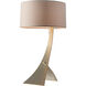 Stasis 28.3 inch 150 watt Modern Brass Table Lamp Portable Light in Flax