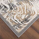Fatima 36 X 24 inch Mineral Tones Rug in 2 x 3