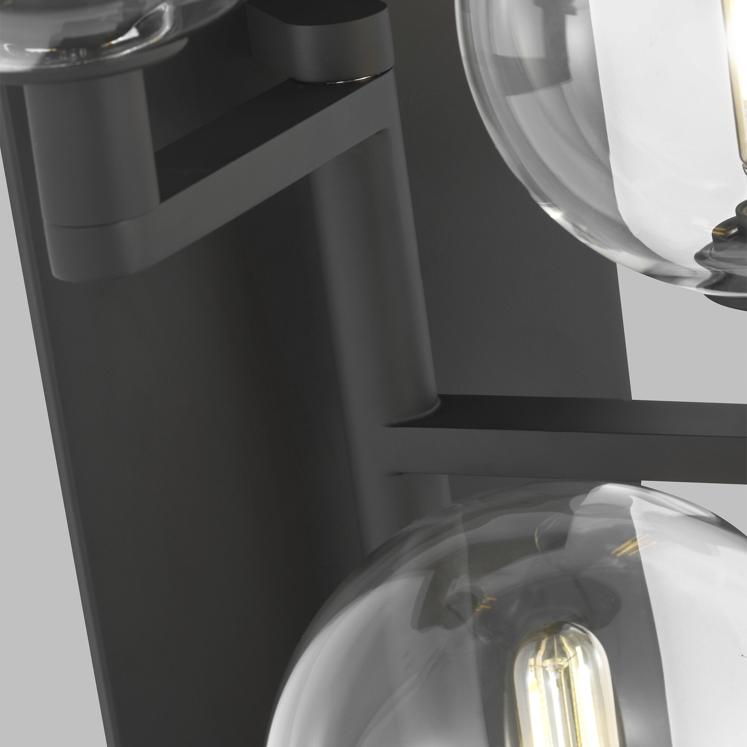 Sean Lavin Gambit 3 Light 8.3 inch Nightshade Black Wall Sconce Wall Light in Incandescent