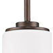Addison 1 Light 5 inch Oil Rubbed Bronze Pendant Ceiling Light