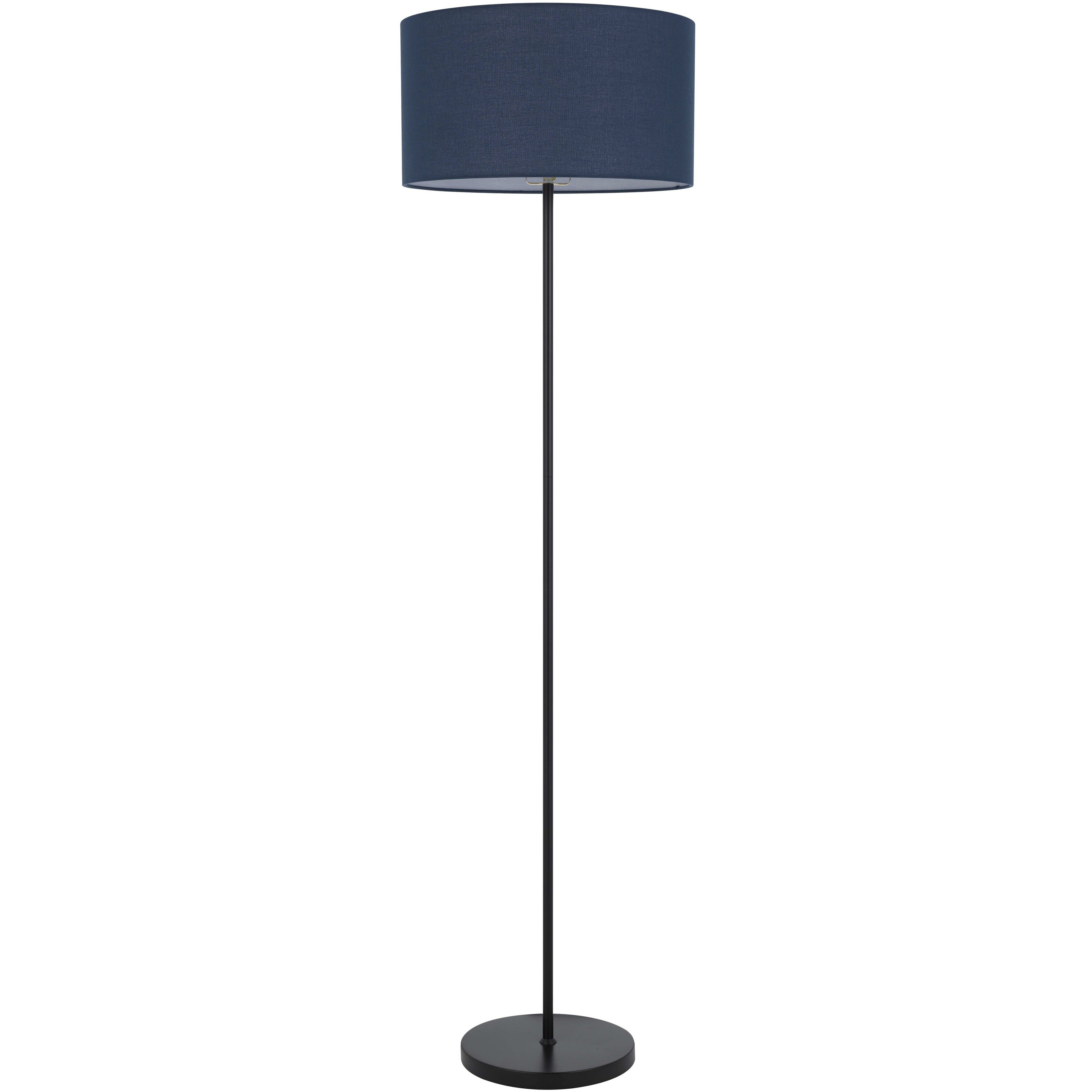 Dark navy floor lamp hot sale