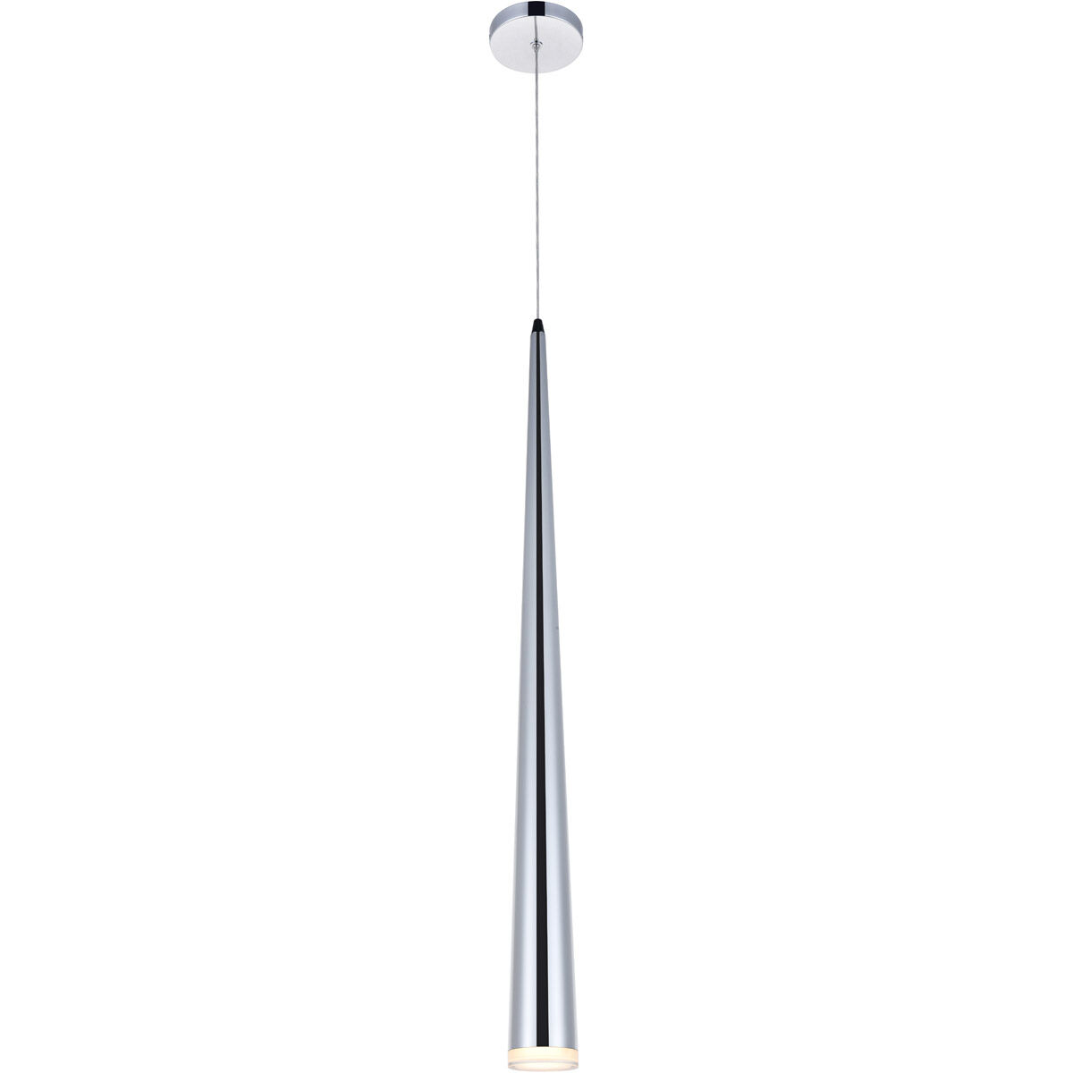 Fantasia LED 4.72 inch Chrome Pendant Ceiling Light