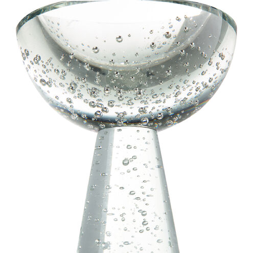 Bubble Clear Pedestal Bowl