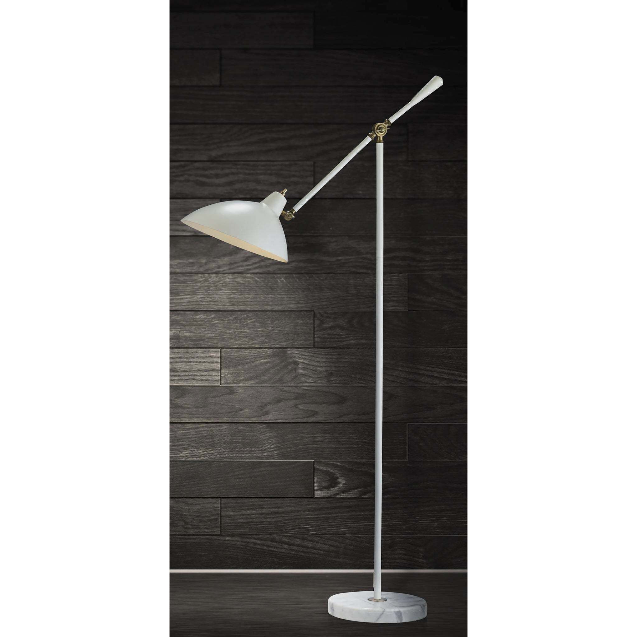Peggy 52 inch 60.00 watt White Floor Lamp Portable Light