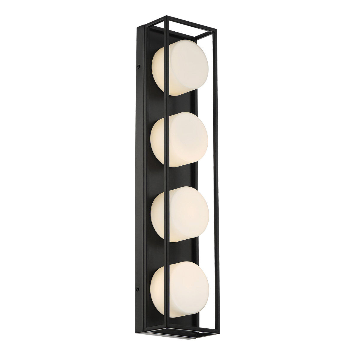 Rover LED 24 inch Black Bath Bar Wall Light