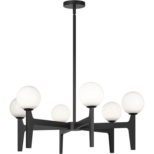 Scriben LED 29.88 inch Matte Black Pendant Ceiling Light