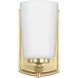 Adley 1 Light 4.5 inch Satin Brass Bath Vanity Light Wall Light