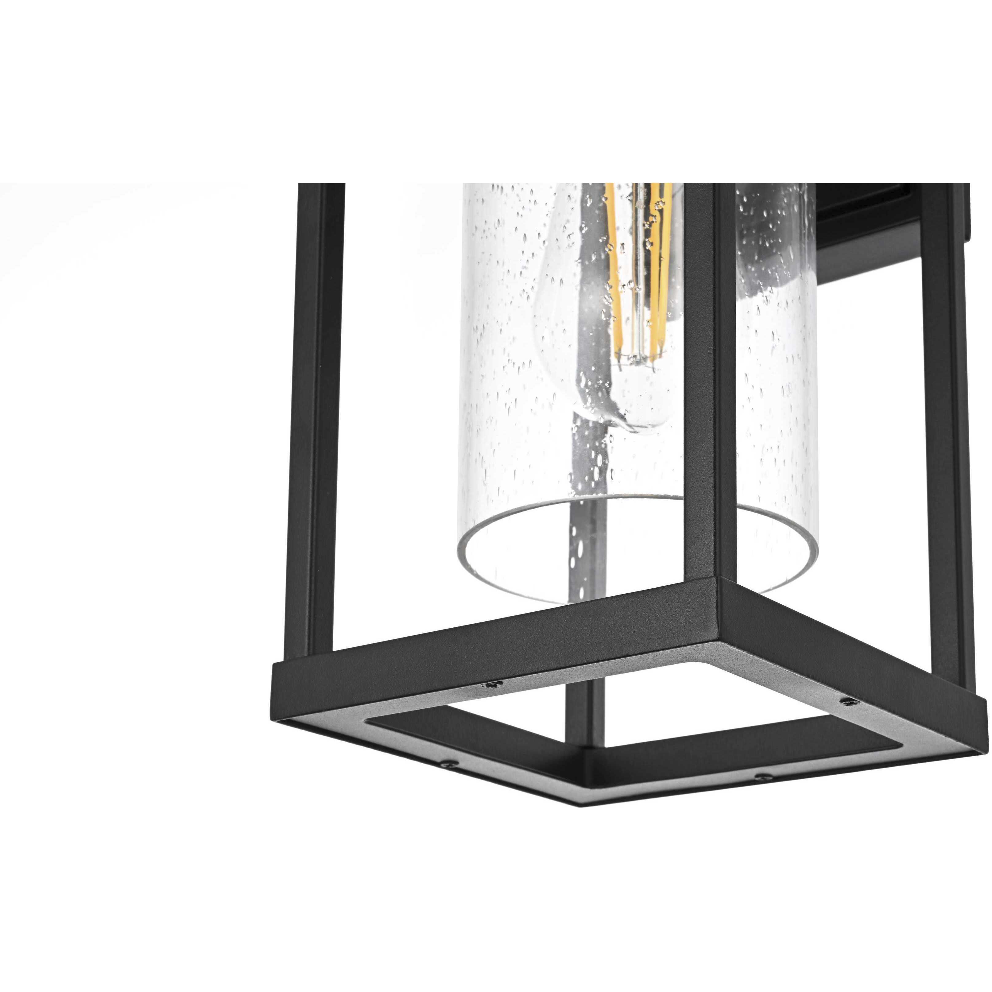 Zora 1 Light 14 inch Black Outdoor Wall Sconce
