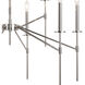 Kedzie LED 32 inch Polished Nickel Chandelier Ceiling Light