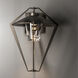 Stellar 1 Light 18.5 inch Coastal Oil Rubbed Bronze Outdoor Sconce, Small