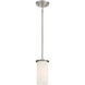 Haisley 1 Light 5 inch Brushed Nickel Pendant Ceiling Light
