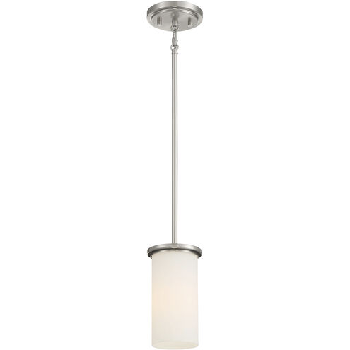 Haisley 1 Light 5 inch Brushed Nickel Pendant Ceiling Light