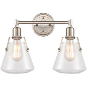 Luna LED 18 inch Satin Nickel Bath Vanity Light Wall Light