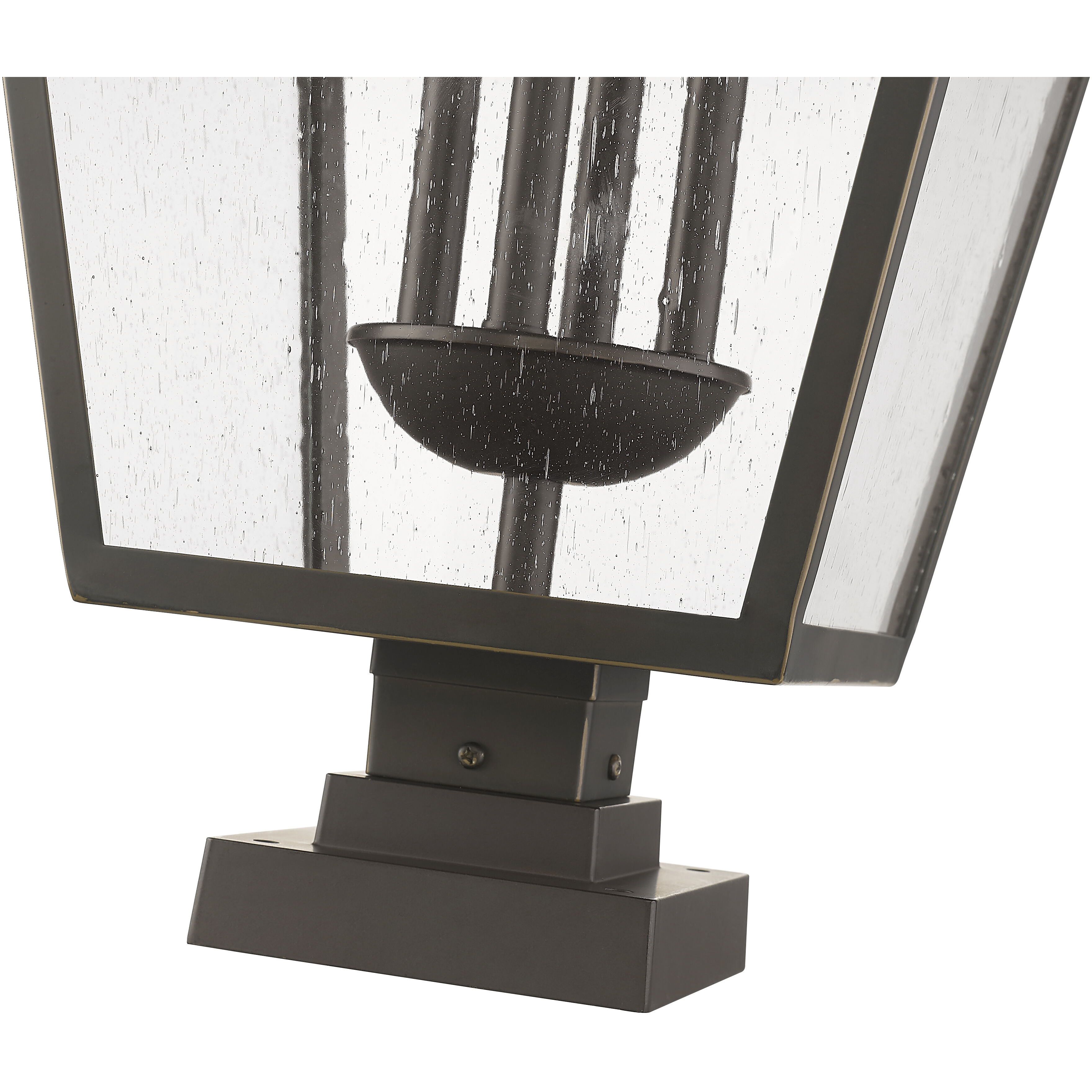 Talbot 4 Light 36.75 inch Oil Rubbed Bronze Outdoor Pier Mounted Fixture