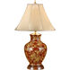 Wildwood 33 inch 100 watt Hand Painted Table Lamp Portable Light
