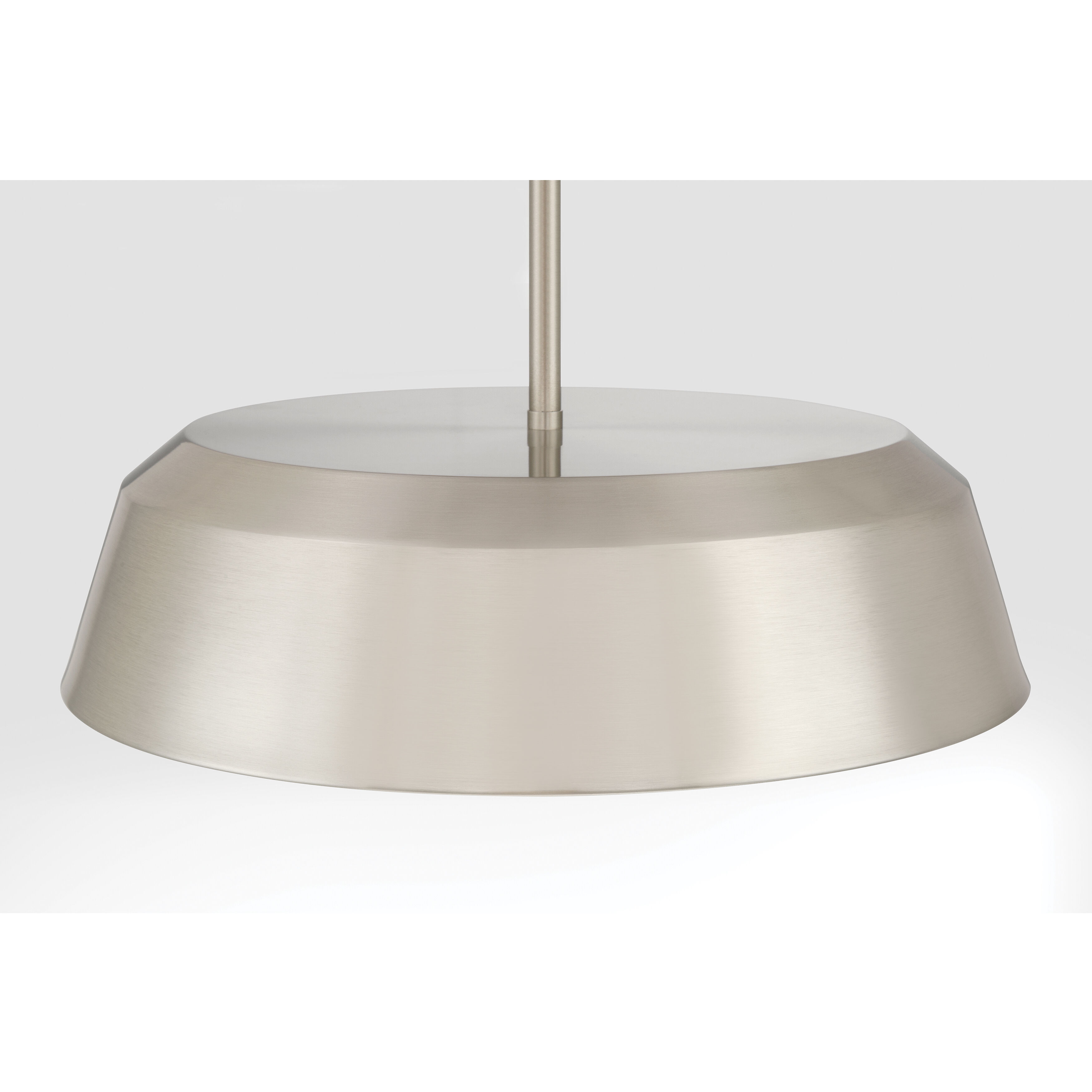 Trellwyn 3 Light 15 inch Brushed Nickel Semi-Flush Mount Ceiling Light