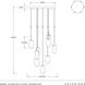 Javier 9 Light 25 inch English Bronze Multi-Port Chandelier Ceiling Light