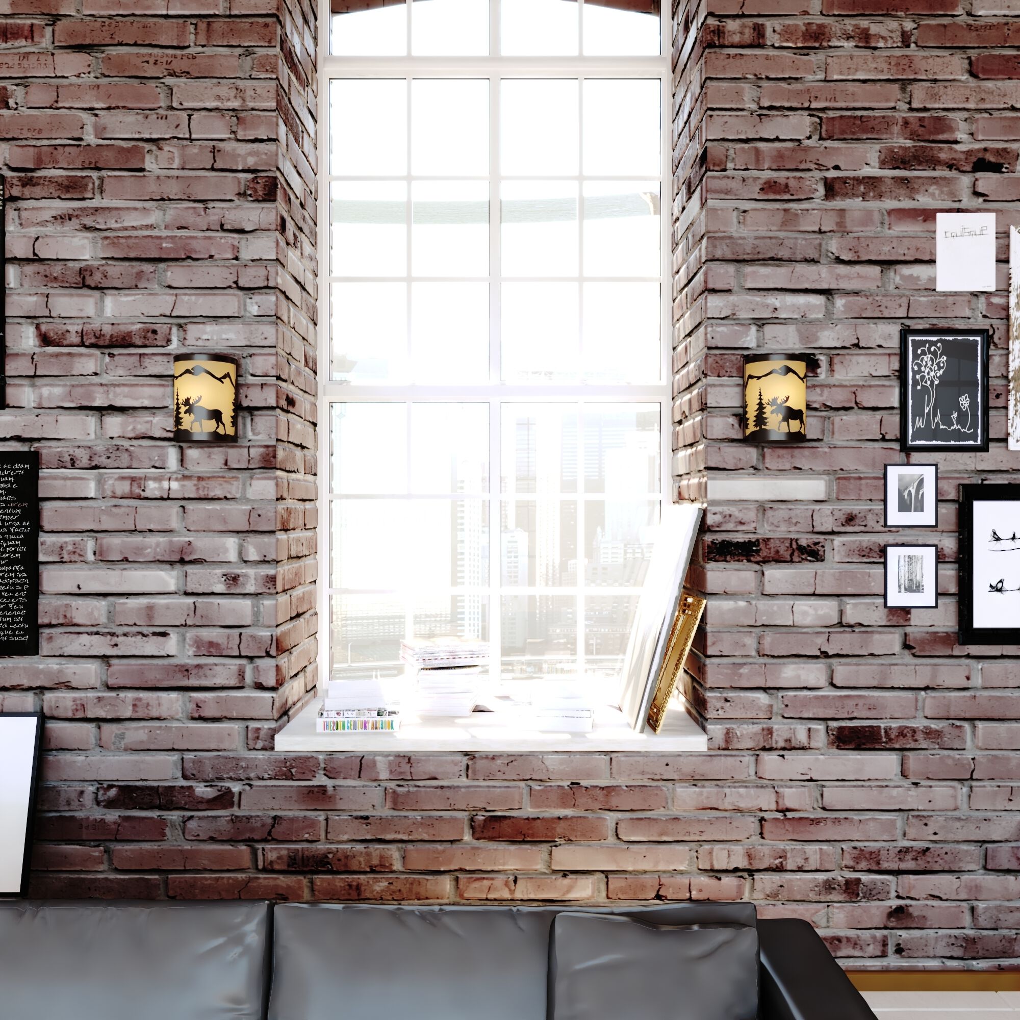 Yellowstone LED 8 inch Burnished Bronze Wall Light