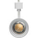 Brentwood 120 Matte White Track Lighting Ceiling Light