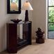 Argyle 52 inch Black and Santos Rosewood and Vintage Brass Console