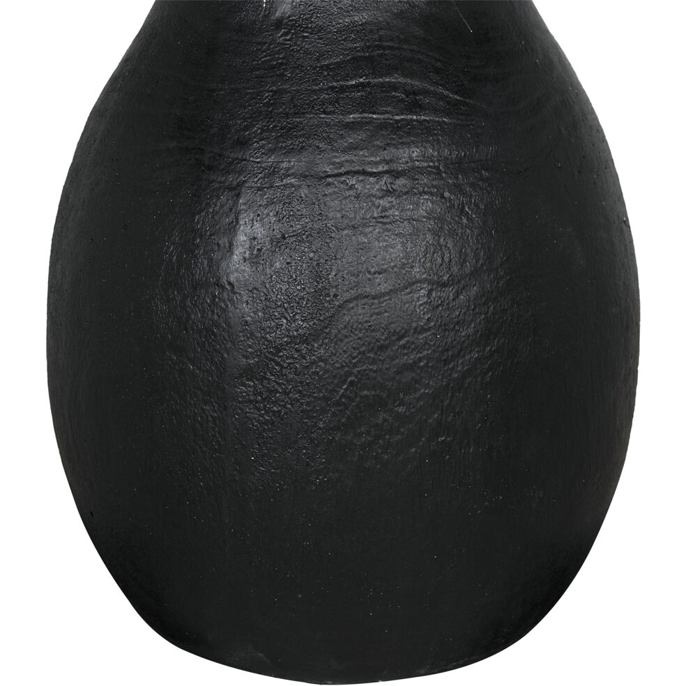 Samson 24 inch Black Burnt Fiber Cement Stool/Side Table