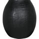 Samson 24 inch Black Burnt Fiber Cement Stool/Side Table