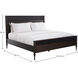 Andrea Dark Stained Oak King Bed