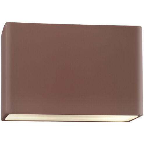 Ambiance Collection LED 8 inch Canyon Clay Outdoor Wall Sconce