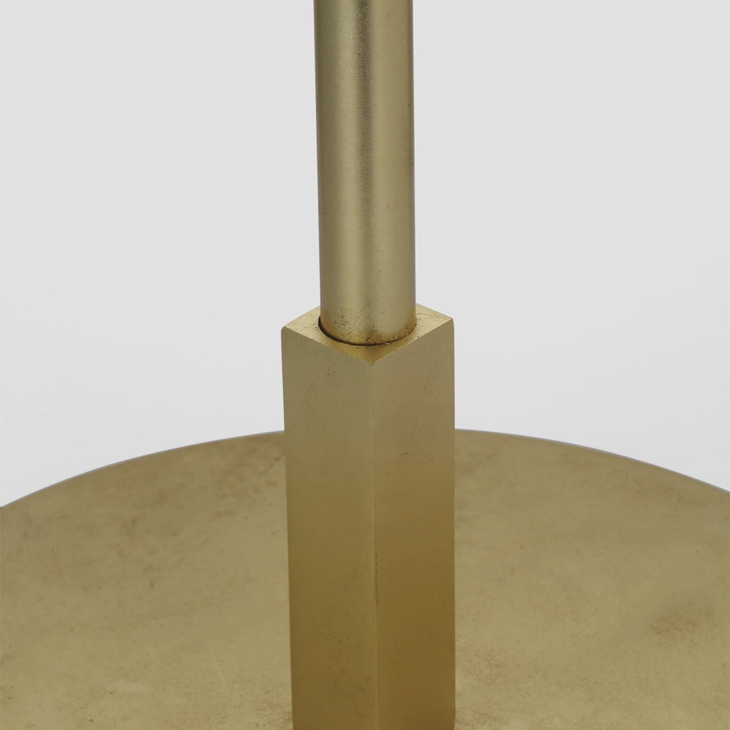 kate spade new york Walker 58 inch 4.6 watt Gild Cordless Floor Lamp Portable Light in Linen with Black Linen Trim