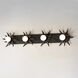 Paloma 4 Light 43 inch Anthracite Bath Vanity Wall Light