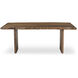 Lila 78 X 40 inch Brown Dining Table, Small
