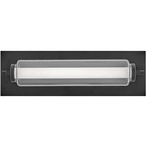 Lucien LED 5 inch Black Vanity Light Wall Light, Vertical
